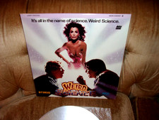WEIRD SCIENCE Laserdisc LD VERY GOOD CONDITION VERY RARE GREAT 80s FILM CLASSIC! comprar usado  Enviando para Brazil