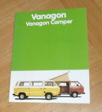Volkswagen vanagon vanagon for sale  FAREHAM
