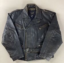 Vintage distressed leather for sale  ROYSTON