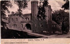 HISTORIA POSTAL DE ESTADOS UNIDOS NASHUA NH A CONCORDIA NH RECIBIDA NH ARMERÍA RPPC segunda mano  Embacar hacia Mexico