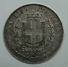 Lira firenze 1860 usato  Barletta