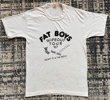 Camiseta Rap Vintage 1987 Fat Boys Wipeout Tour M Salt N Pepa Heavy D Hip Hop, usado comprar usado  Enviando para Brazil