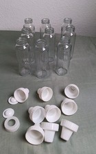 Lote Evenflo Vintage 9 x 8 Oz Mamadeiras de Vidro com Tampas Limpas Excelente Estado Usado comprar usado  Enviando para Brazil