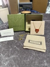 Gucci heart trademark for sale  STOCKPORT