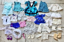 Lote De 30 Zapatos Y Accesorios Ropa Muñeca American Girl Y 18" AG segunda mano  Embacar hacia Mexico