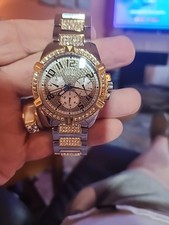 Guess men stainless for sale  Burnt Hills
