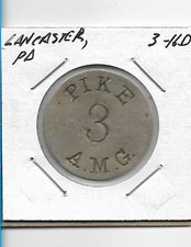 Ficha de transporte no listada de Lancaster, PA LUCIO 3 A.M.G. - PIKE 16D A.M.G. segunda mano  Embacar hacia Mexico
