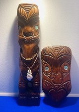 Maori koruru mask for sale  PAIGNTON