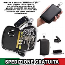 Portachiavi pelle nera usato  Casapesenna