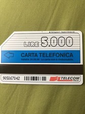 Scheda telefonica sip usato  Milano