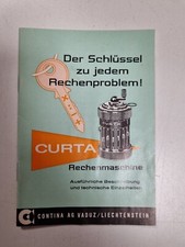 Curta rechenmaschine schlüsse gebraucht kaufen  Detmold