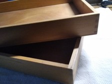 Ablagebox buche holz gebraucht kaufen  Velbert