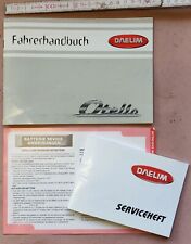 Fahrerhandbuch bedienungsanlei gebraucht kaufen  Langenpreising