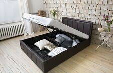 Storage leather bed for sale  WEDNESBURY