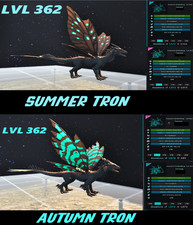 Ark Survival Ascended LVL 362 Verão Outono Tron Drakelings Adultos pve Drakeling comprar usado  Enviando para Brazil