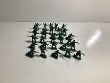 Vintage Plástico Exército Masculino - Lote de 30 - Poses Variadas - Verde Escuro - Feito na China comprar usado  Enviando para Brazil