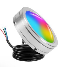 Goldlife IP68 subaquático 1/2 pol. luz plugue dreno barco padrão, RGB 4,5 pol 24 LED  comprar usado  Enviando para Brazil