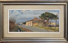 Dipinto olio tavola usato  Monza