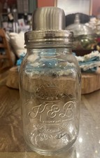 Glass mason jar for sale  DOWNHAM MARKET