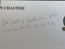 Johnny johnson dambuster for sale  UK