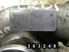 Usado, 2009 HYUNDAI I-30 TURBOCHARGER TURBINE DIESEL 1600 CRDI 16V 28201-2A730 comprar usado  Enviando para Brazil
