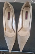 Stiletto pumps beige gebraucht kaufen  Schmalfeld