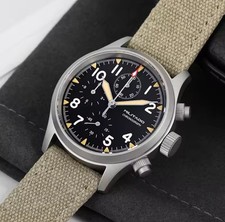 VERY BEAUTIFUL military Chronograph Watch 39 mm 316L Stainless Steel men gift comprar usado  Enviando para Brazil