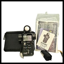 Medidor de luz Sekonic L-758DR DigitalMaster bateria, manual e estojo TESTADO comprar usado  Enviando para Brazil