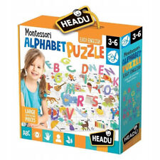Puzzle 52 elementów. Nauka alfabetu angielskiego, używany na sprzedaż  PL
