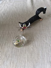 Figurine chat aquarium d'occasion  Cergy-