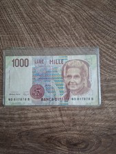 Banconota mille 1000 usato  Barletta
