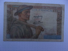Billet francs mineur d'occasion  Carcassonne