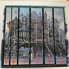 Harry Potter Complete Series J.K. Rowling Illustrated Box Set SCHOLASTIC ED comprar usado  Enviando para Brazil