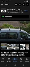 Roof rack bars for sale  SANDOWN