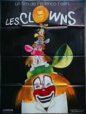 Clowns affiche originale d'occasion  Strasbourg-