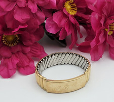 Vintage JB Champion Pulseira de Expansão Banhada a Ouro Monograma Iniciais J.D.C. 6,5 pol comprar usado  Enviando para Brazil