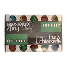 Vintage lichterkette bunt gebraucht kaufen  Vlotho