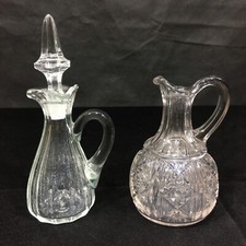 Vintage clear cruet for sale  Billerica