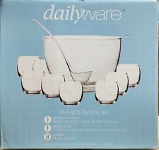 Dailyware glass punch for sale  Cassopolis