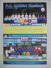 Mannschaftskarte hansa rostock gebraucht kaufen  Kefenrod