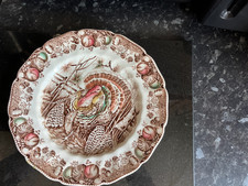 Turkey plate vintage for sale  WREXHAM