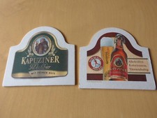 Bierdeckel kapuziner weißbier gebraucht kaufen  Dürrwangen