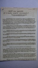 Ww2 tract résistance d'occasion  Paris V