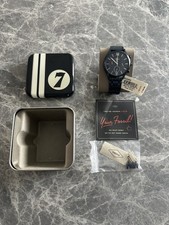 Novo Relógio de Pulso Masculino Fossil Preto/Azul Formato de Relógio Redondo comprar usado  Enviando para Brazil