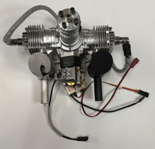 Usado, Motor de avião modelo controle remoto controle remoto controle remoto muito bom DLE 40 40cc a gás duplo comprar usado  Enviando para Brazil