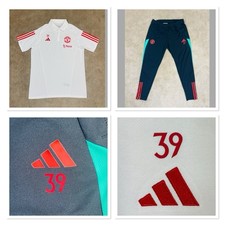 Adidas Manchester United Player Issue Worn Pro Travel Training Set Mc TOMINAY 39 comprar usado  Enviando para Brazil