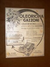 Pubblicità del 1931 usato  Villarosa