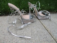 Glaslook plateau absatz gebraucht kaufen  Gersthofen
