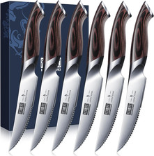 Coltelli bistecca set usato  Roma