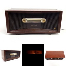 Philco tubo rádio alto-falante duplo vintage AM entrada fono estojo de madeira testado e funciona, usado comprar usado Philco tubo rádio alto-falante duplo vintage AM entrada fono estojo de madeira testado e funciona, usado comprar usado  Enviando para Brazil
